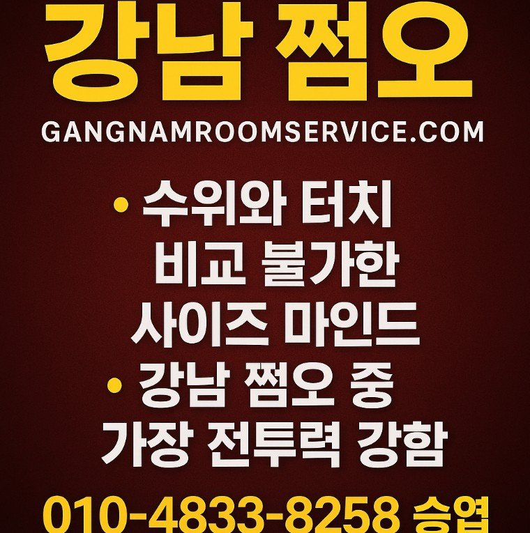 강남 쩜오 시스템
